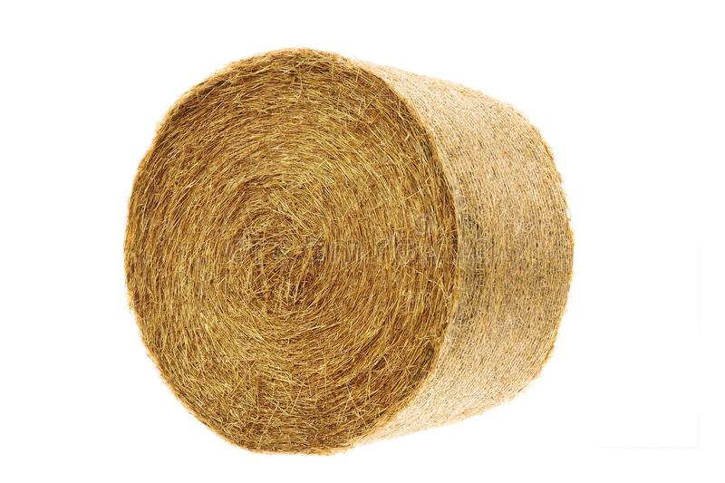 Round straw bale